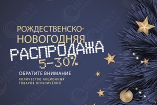 Рождественско-новогодняя распродажа уже началась!
