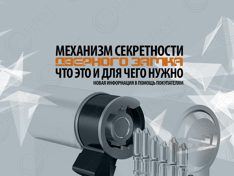 Механизм секретности дверного замка - что это и для чего нужно! Механизм секретности дверного замка - что это и для чего нужно!