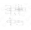 Защёлка Vanger 6072-05-AB
